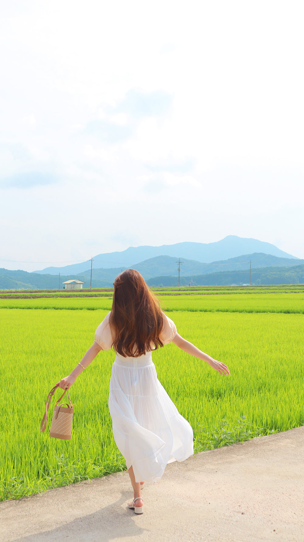 < M A D E > The Lilac Rivers Long Skirt