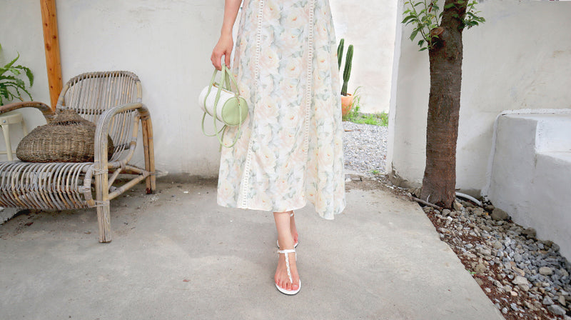 < M A D E > Summer French Garden Dress