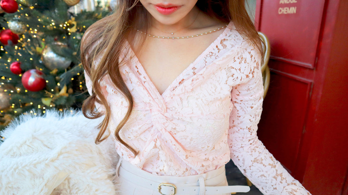 < M A D E > City Of CoCo Lace Top