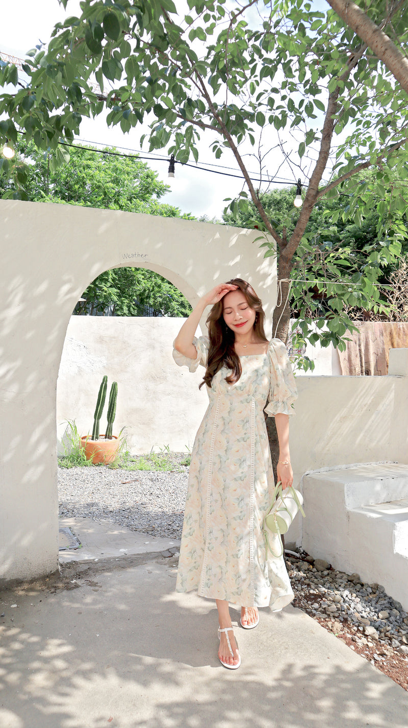 < M A D E > Summer French Garden Dress