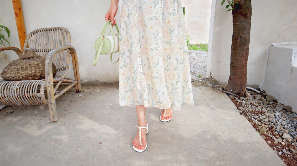 < M A D E > Summer French Garden Dress