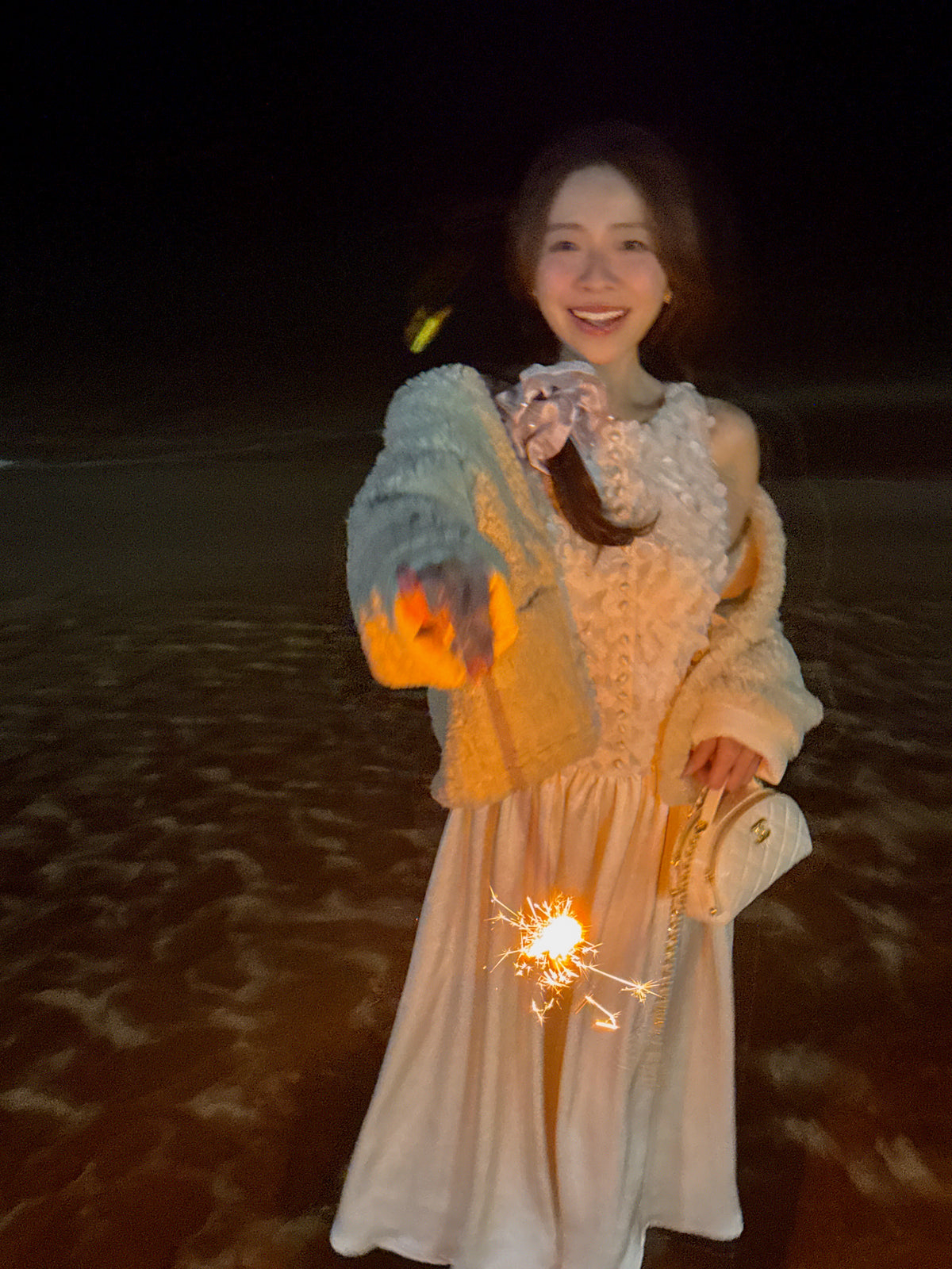 < M A D E > Winter Daisy Fairy Dress