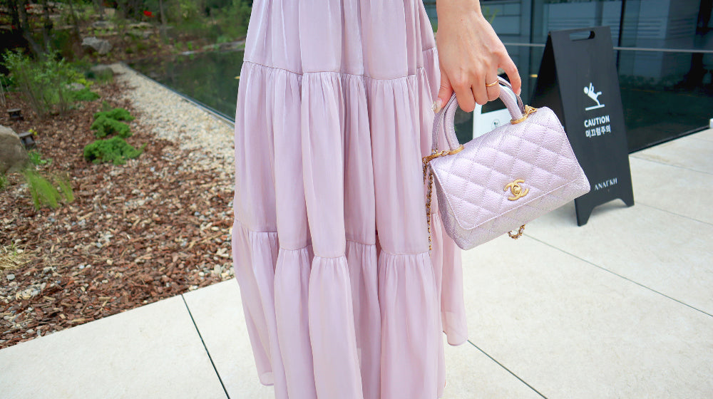 < M A D E > The Lilac Rivers Long Skirt