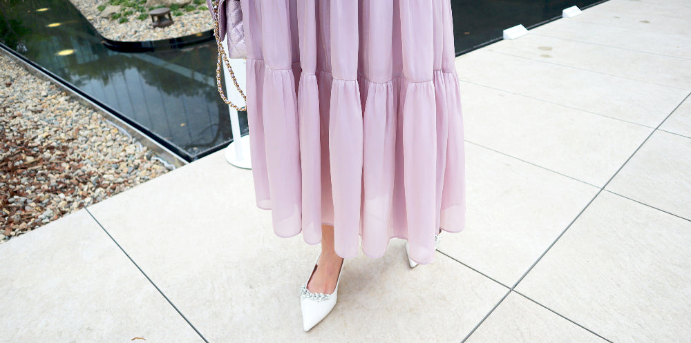 < M A D E > The Lilac Rivers Long Skirt