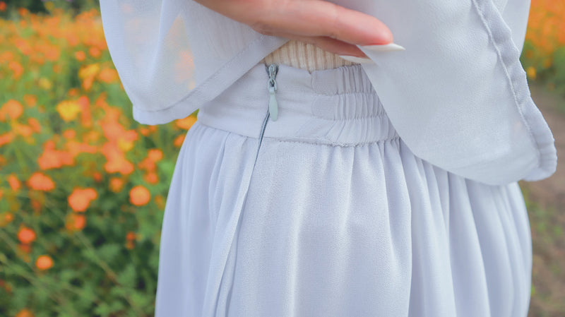 < M A D E > Scotch Mist Chiffon Culottes