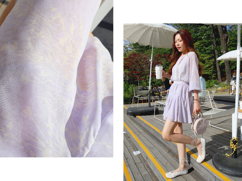 < M A D E > The Washing Plum Blossom Skirt