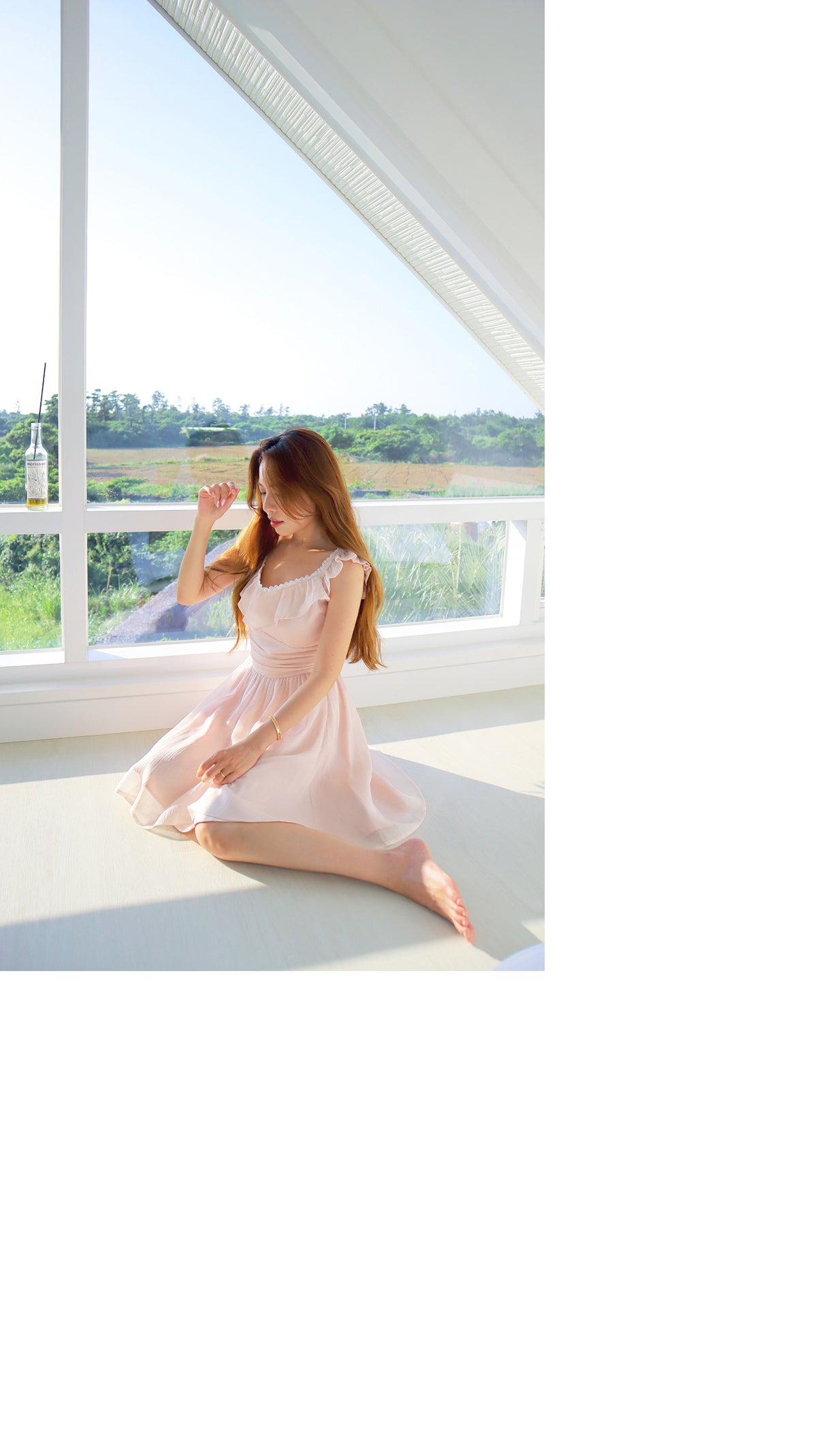 < M A D E > Pink Sugar Shimmer One-piece