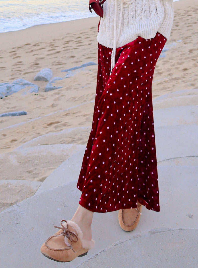 Teddy Bear Suede Mules