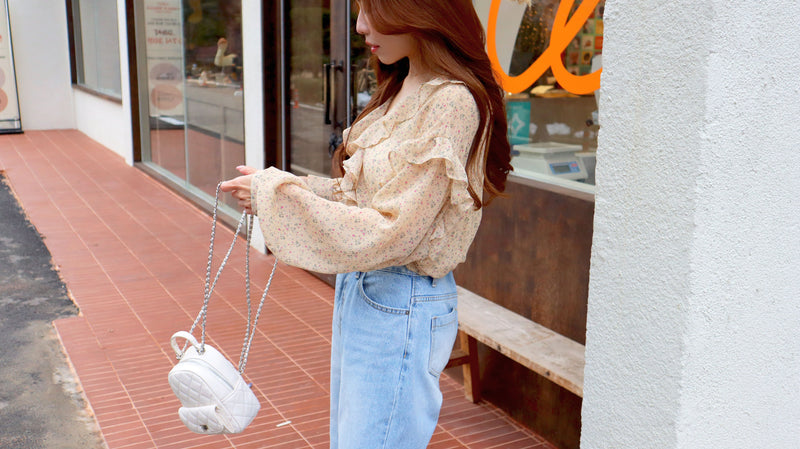 Camomile Pops Chiffon Blouse