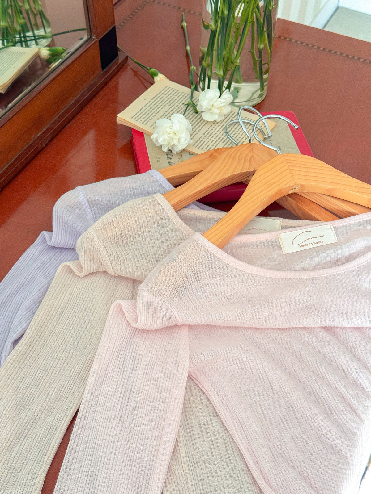 < M A D E > Dreamy Ribbon Tee