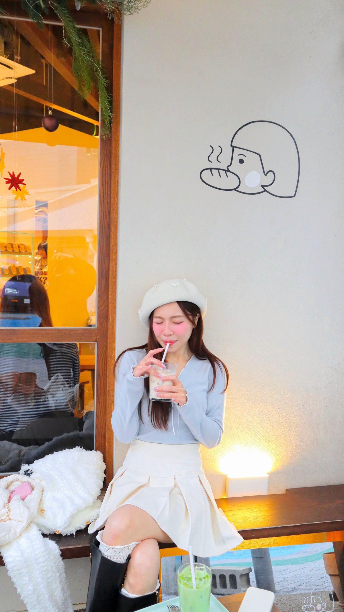 < M A D E > Blooming Days Fleece Top