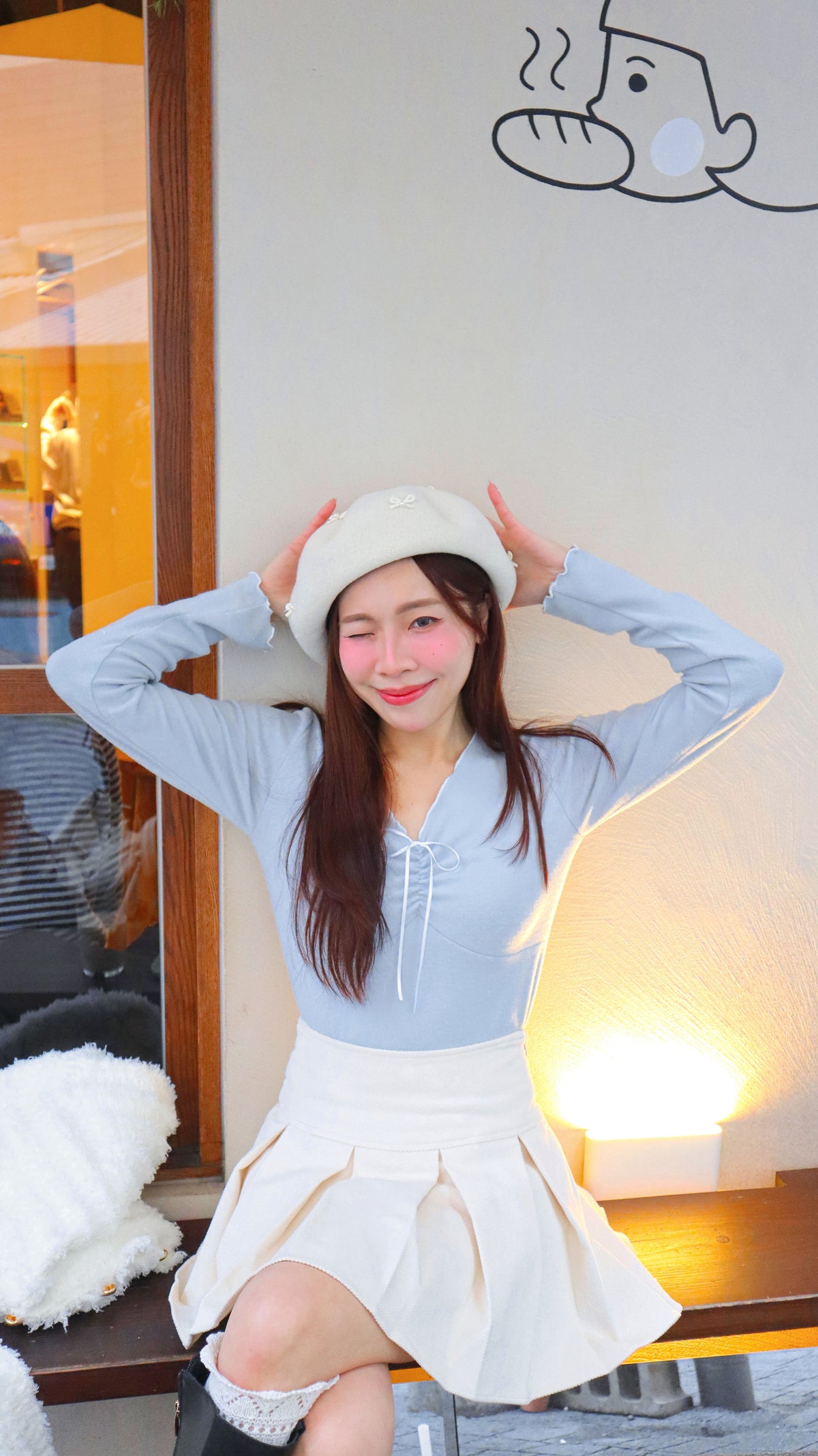 < M A D E >Coucou Mini Skirt