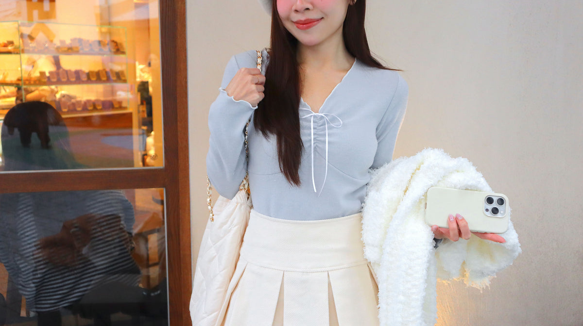 < M A D E > Blooming Days Fleece Top