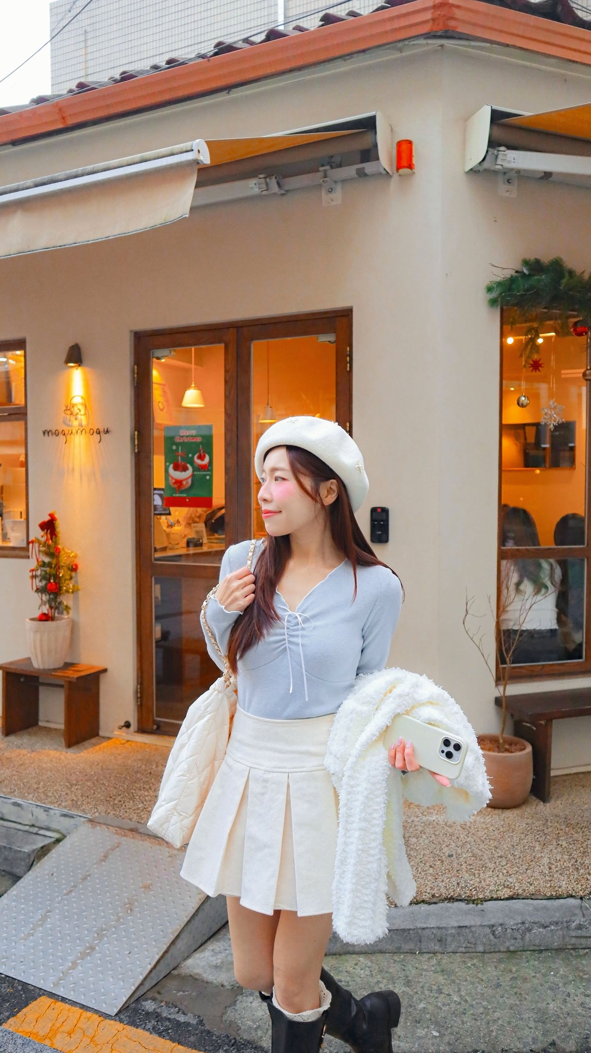 < M A D E > Blooming Days Fleece Top