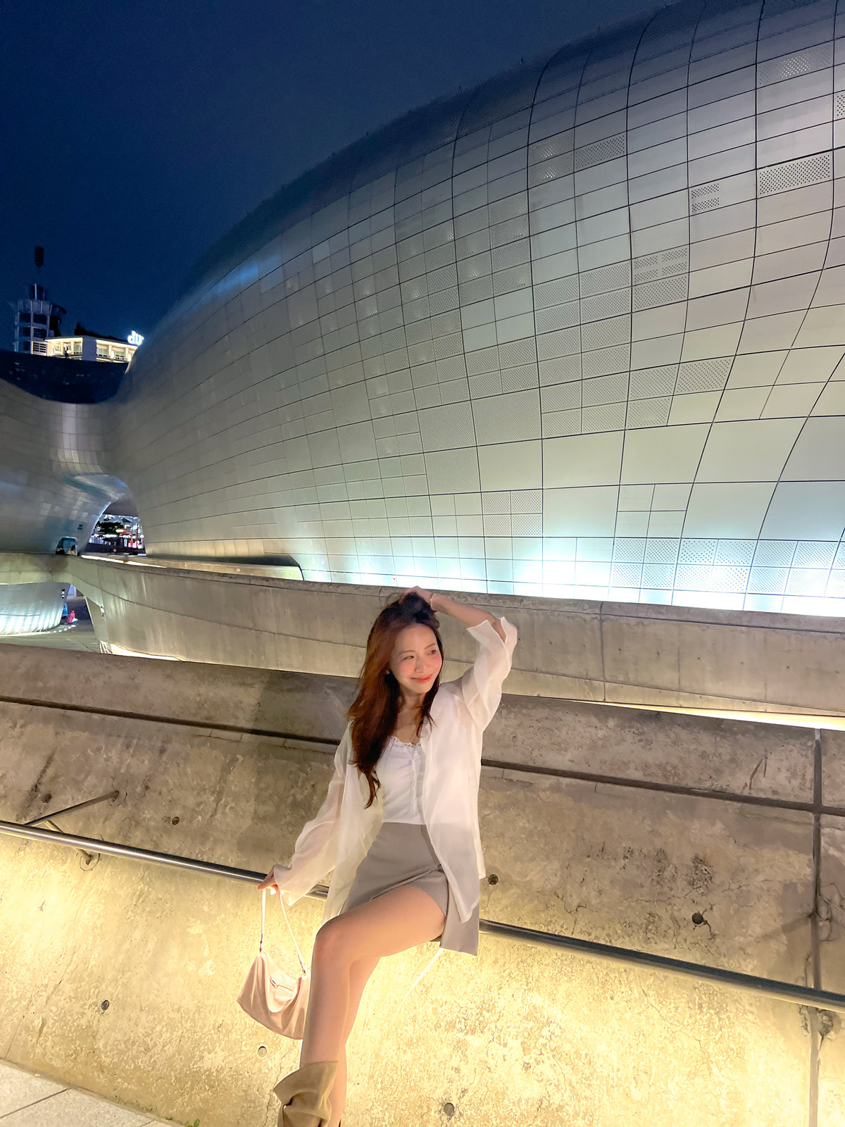 < M A D E > Gentle Airy Sheer Blazer