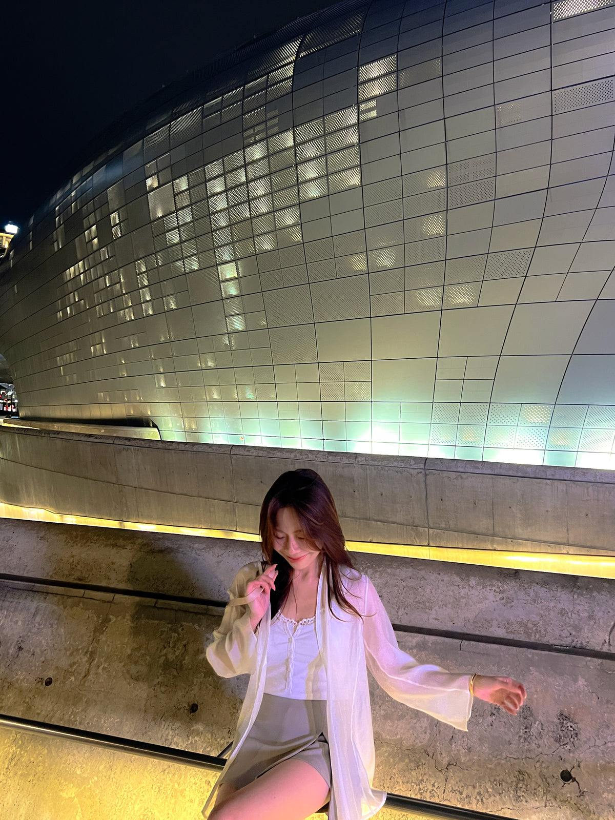 < M A D E > Gentle Airy Sheer Blazer