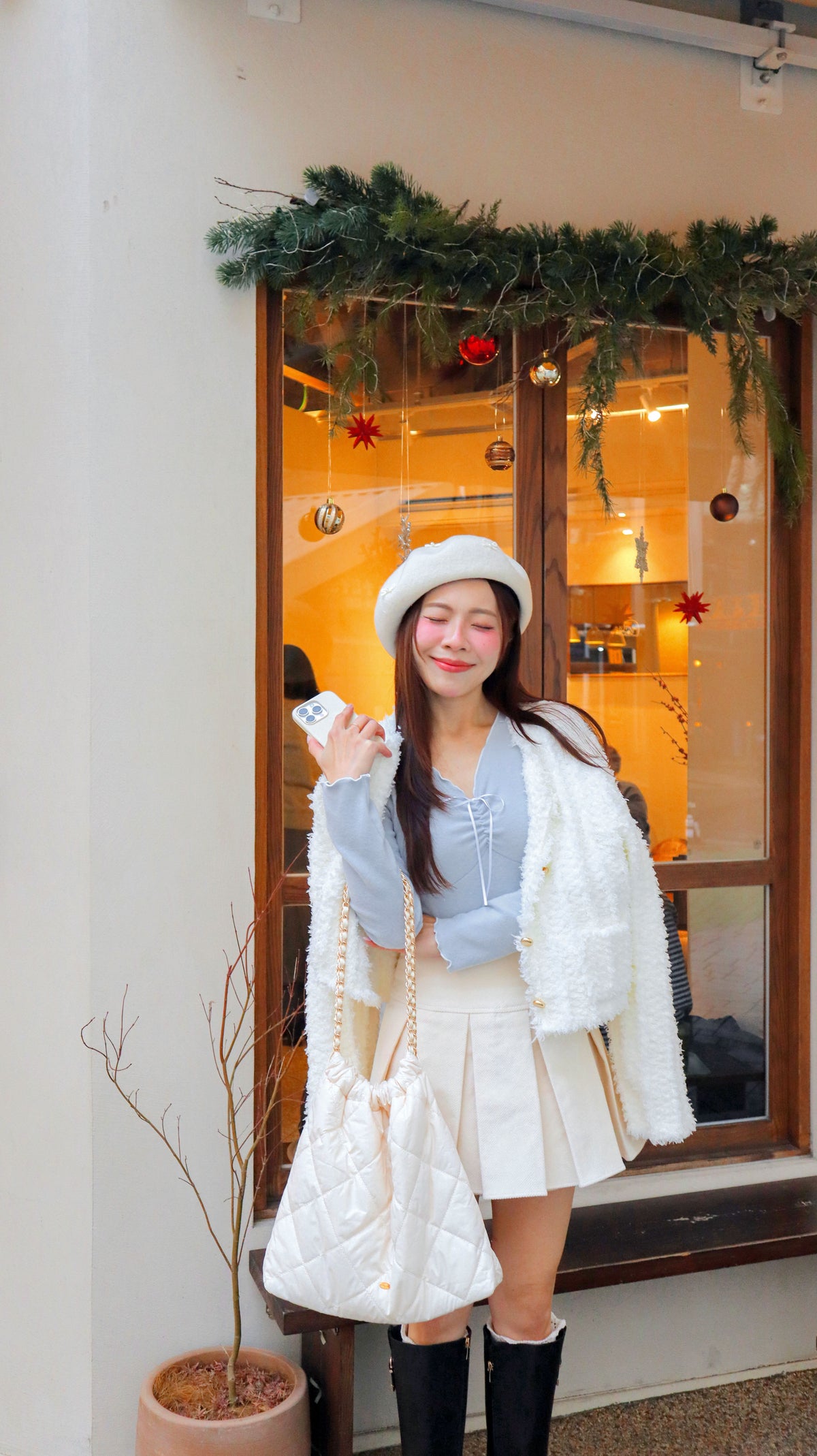 Waffle Chain Tote Bag