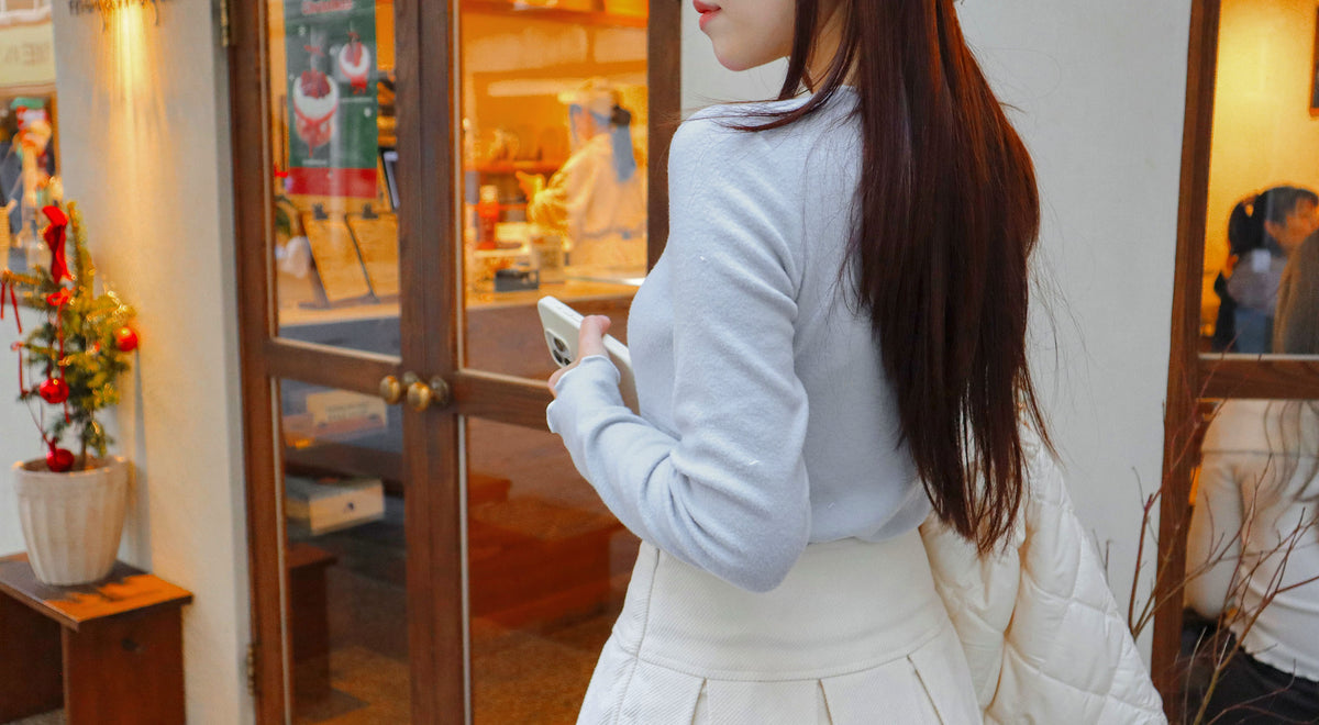 < M A D E > Blooming Days Fleece Top