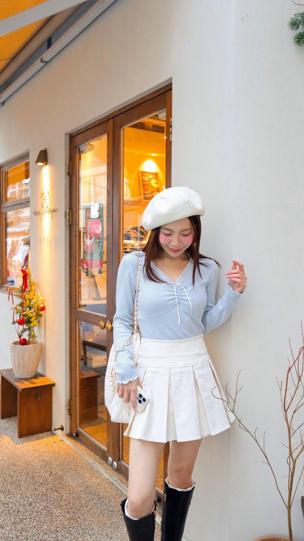 < M A D E > Blooming Days Fleece Top