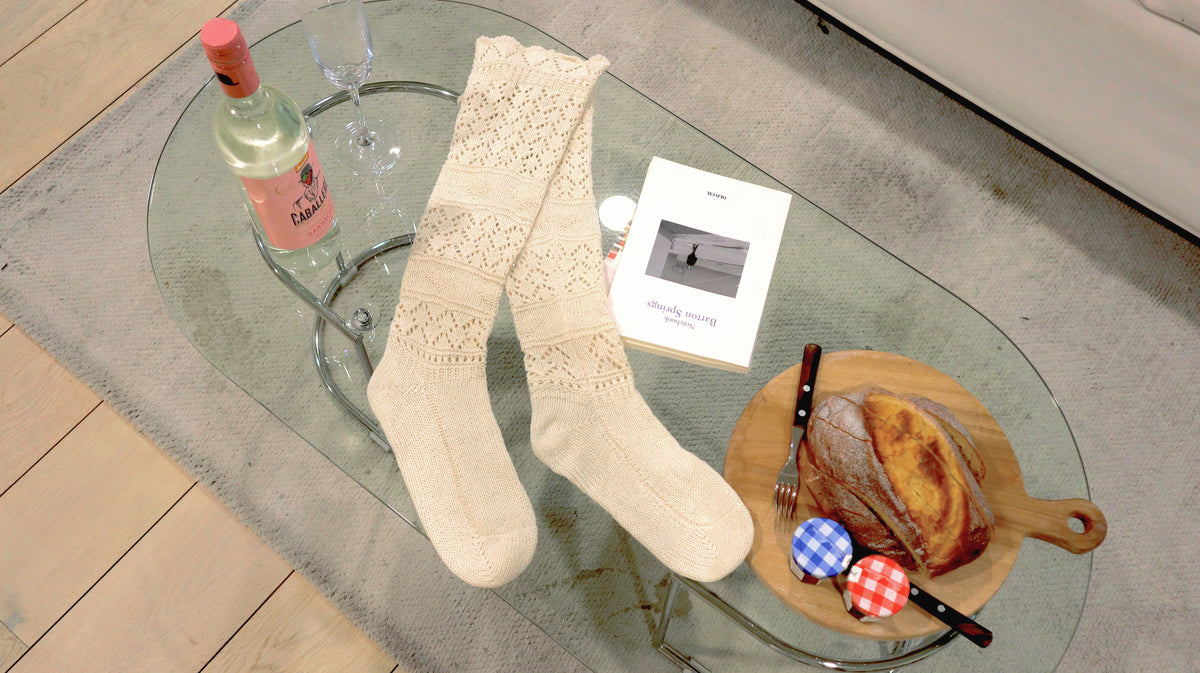 Winter Tale Crochet Socks