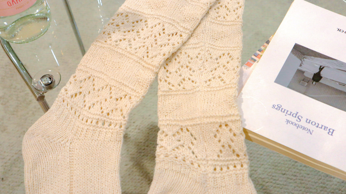Winter Tale Crochet Socks