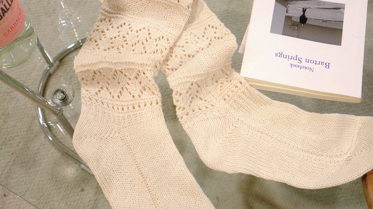 Winter Tale Crochet Socks