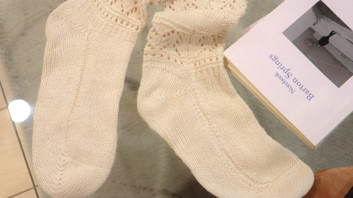 Winter Tale Crochet Socks