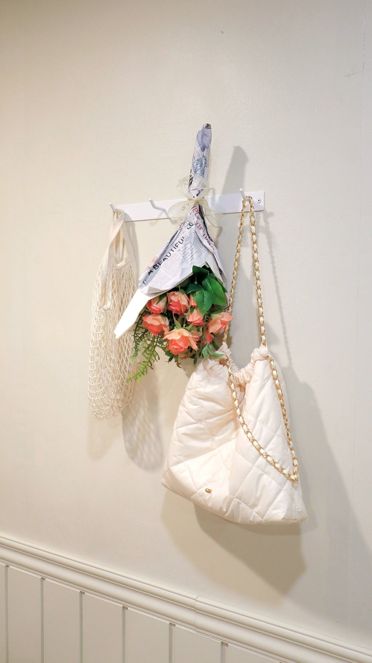 Waffle Chain Tote Bag