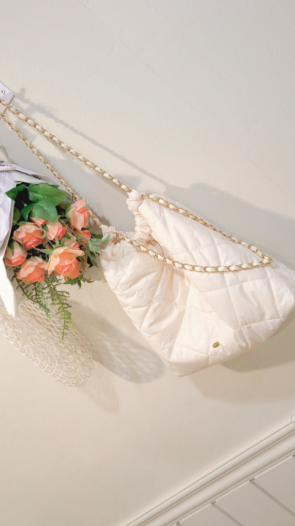 Waffle Chain Tote Bag