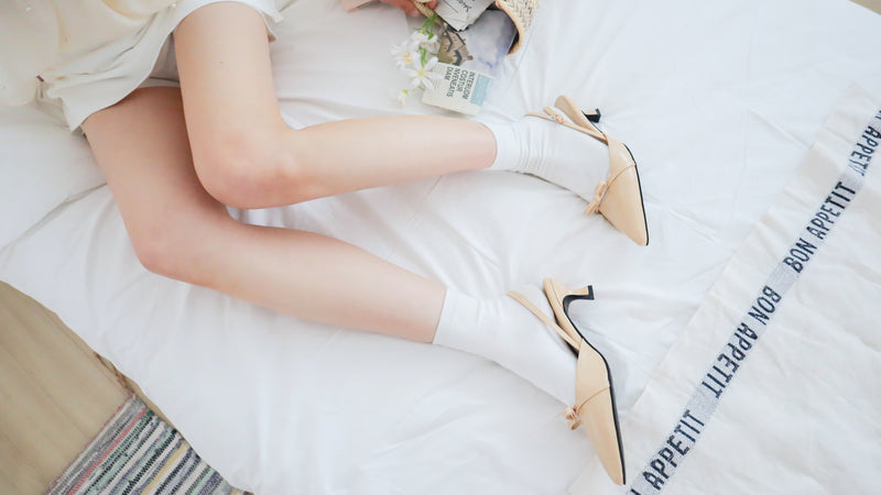 Royal Slingback Low Heels