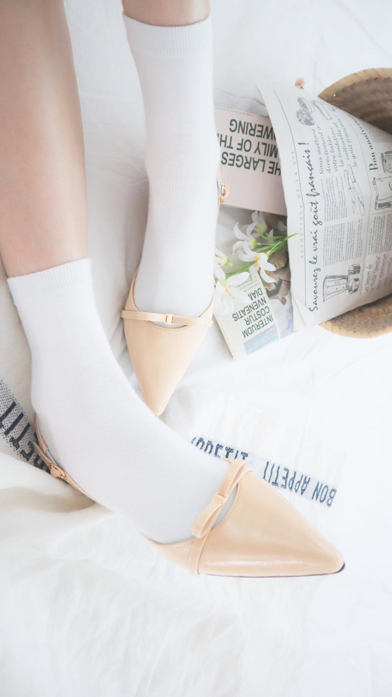 Royal Slingback Low Heels