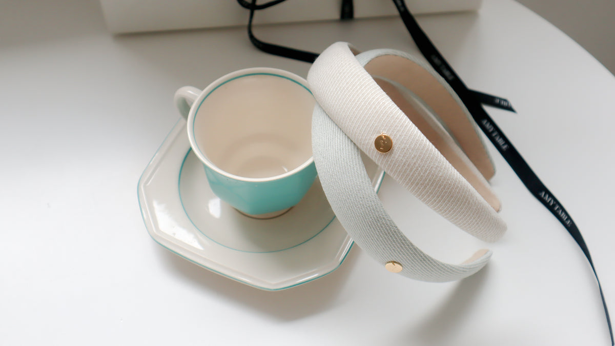 Powdery Denim Hair Band
