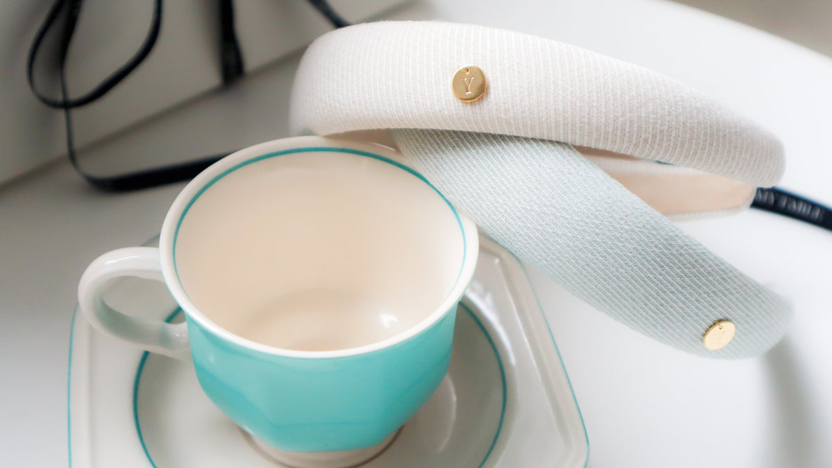 Powdery Denim Hair Band