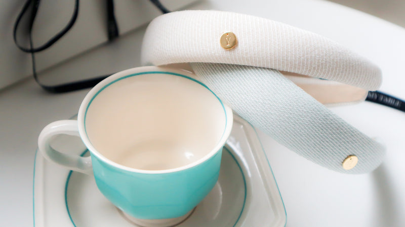 Powdery Denim Hair Band