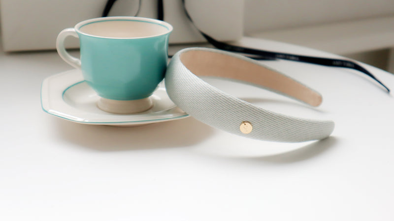 Powdery Denim Hair Band