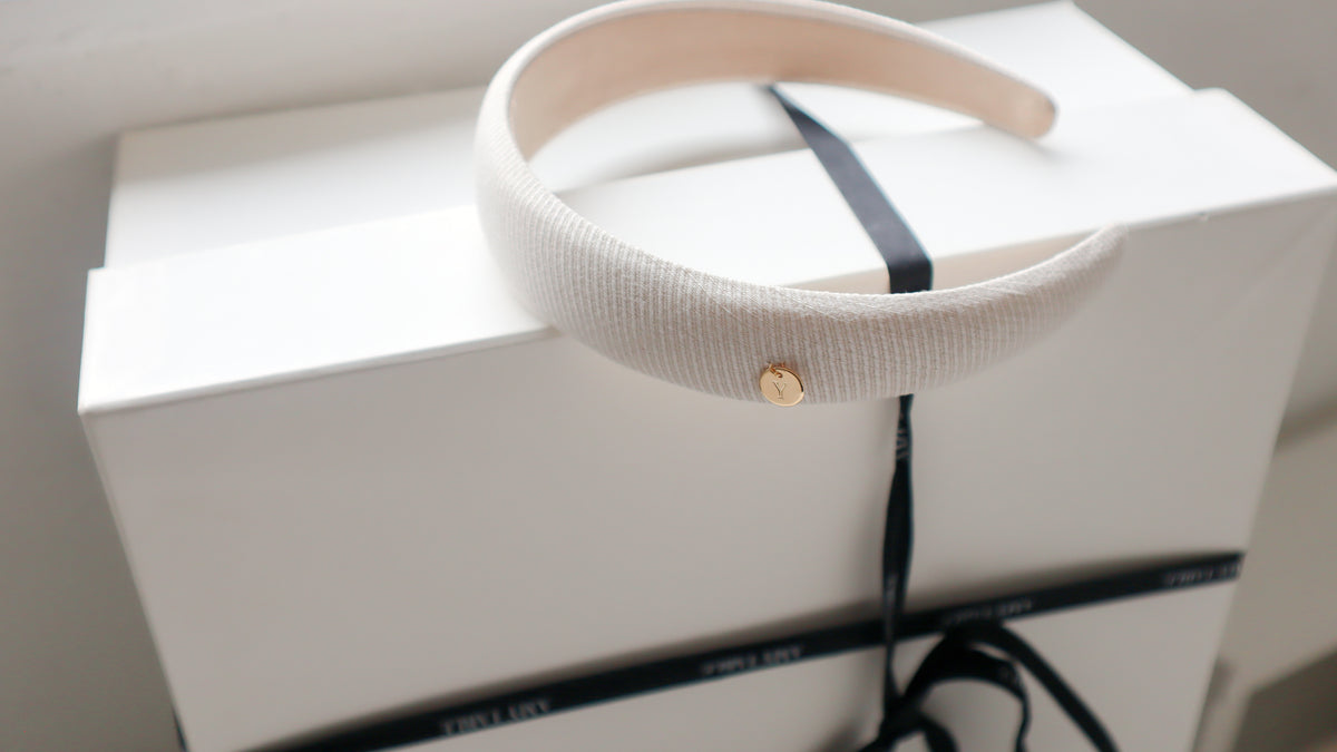 Powdery Denim Hair Band