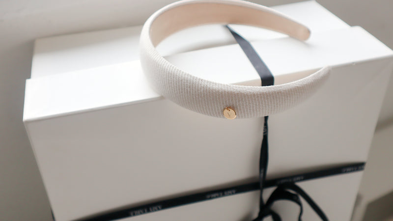 Powdery Denim Hair Band