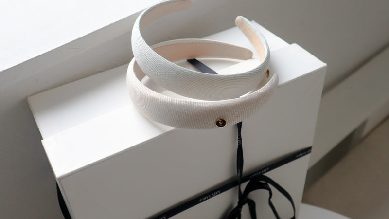 Powdery Denim Hair Band