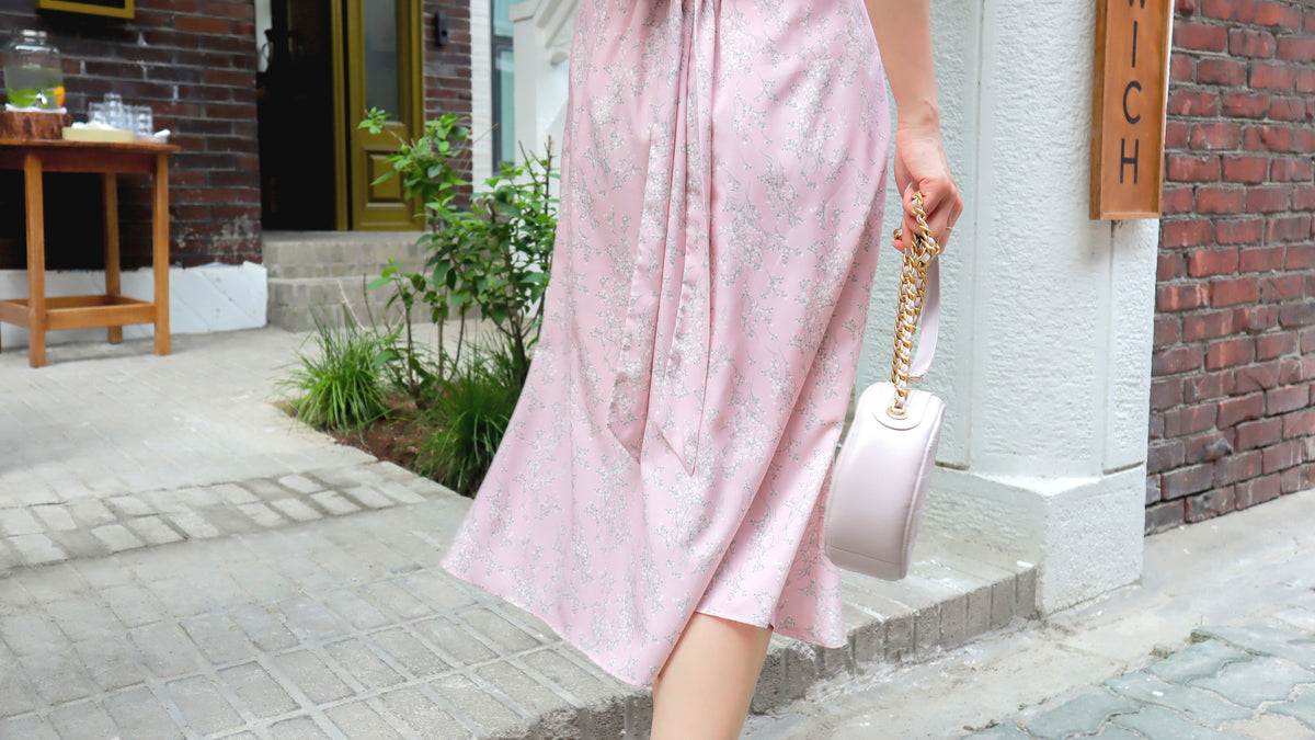 < M A D E > White Blossom Mermaid Skirt