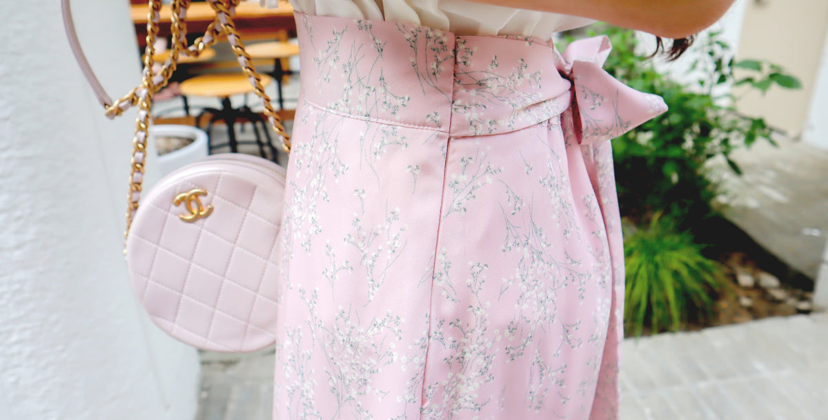 < M A D E > White Blossom Mermaid Skirt