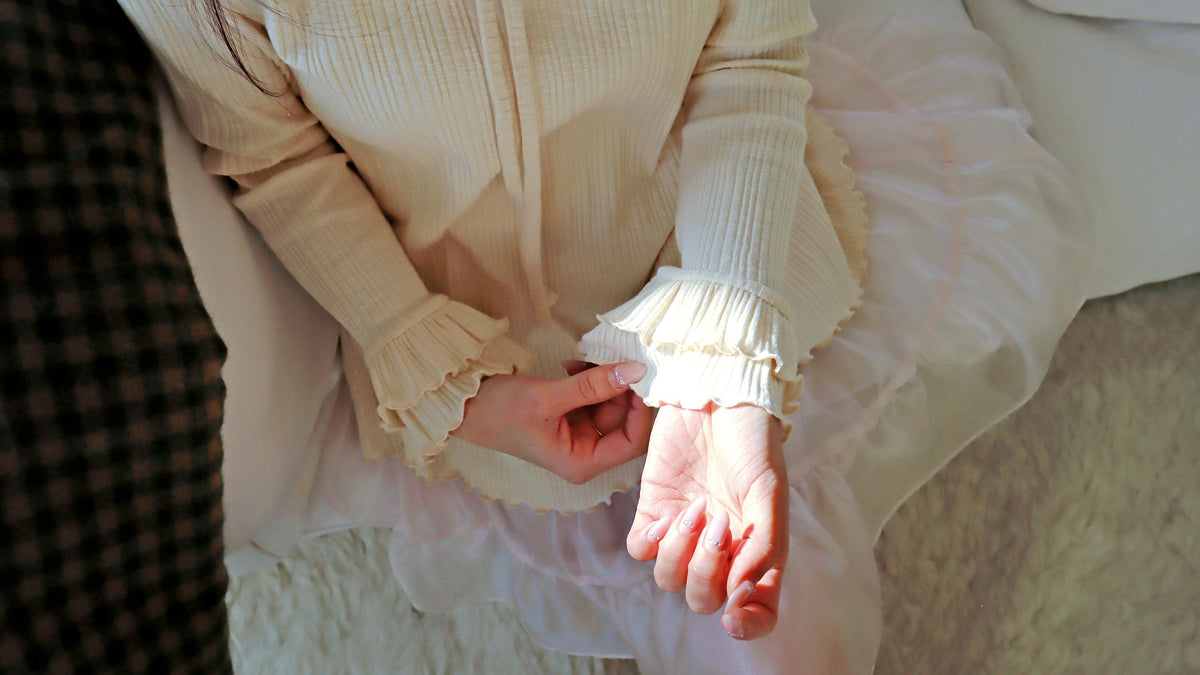 < M A D E > Unmelted Ribbed Midi Top