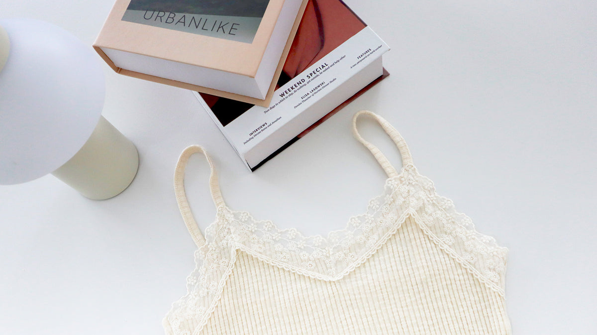 Morning Grains Lace Camisole