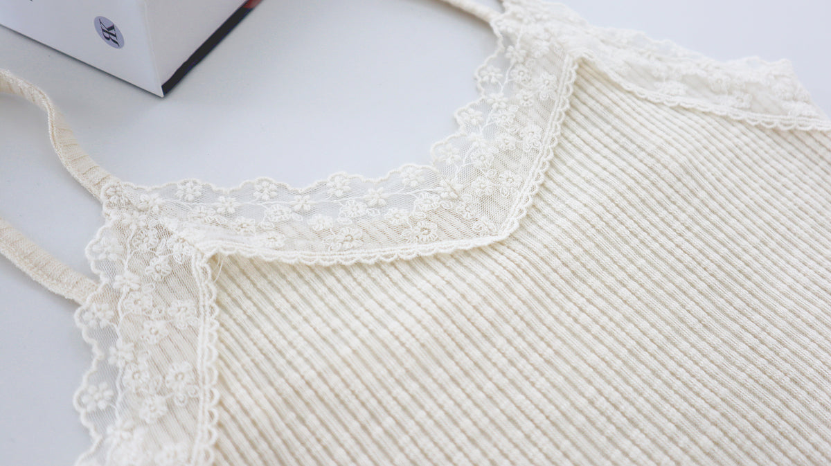 Morning Grains Lace Camisole