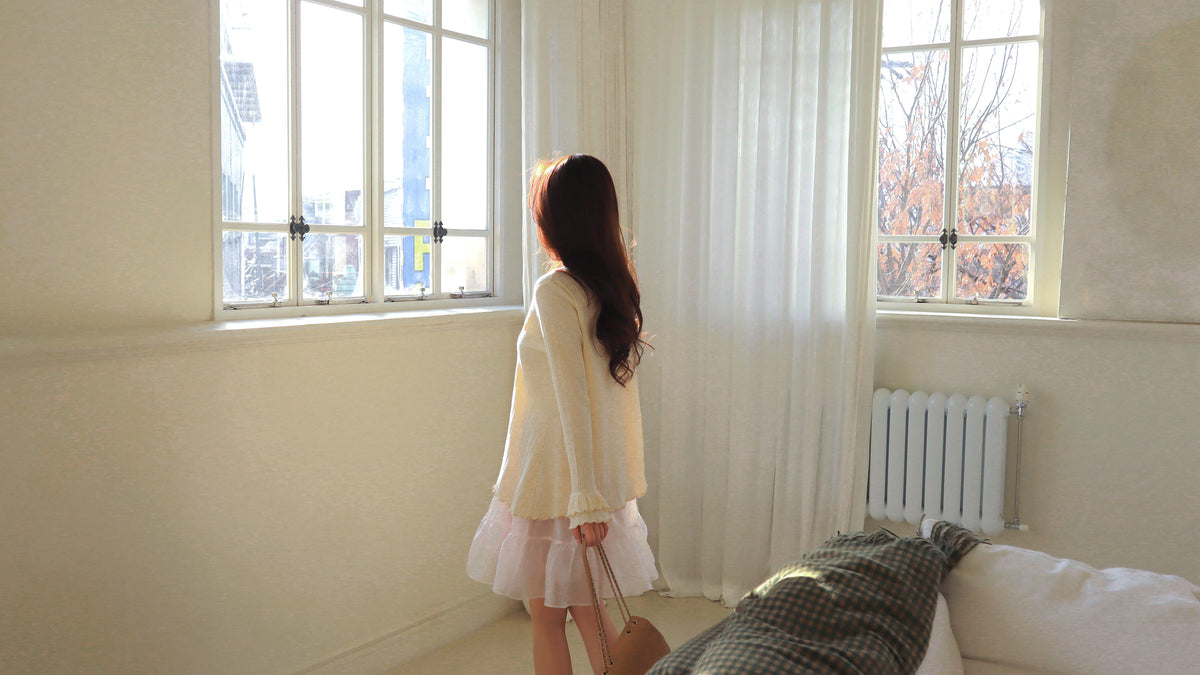 < M A D E > Unmelted Ribbed Midi Top