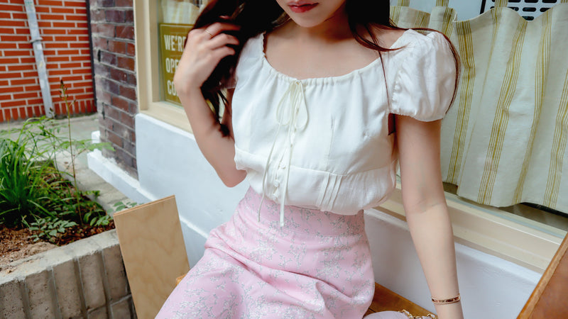 The Bleached Linen Blouse
