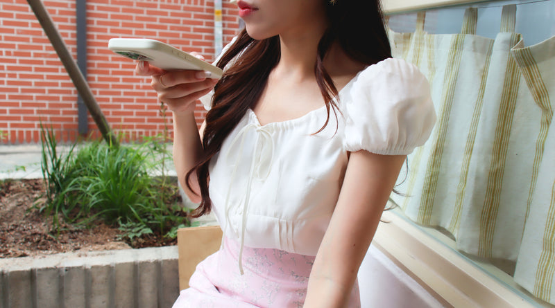 The Bleached Linen Blouse