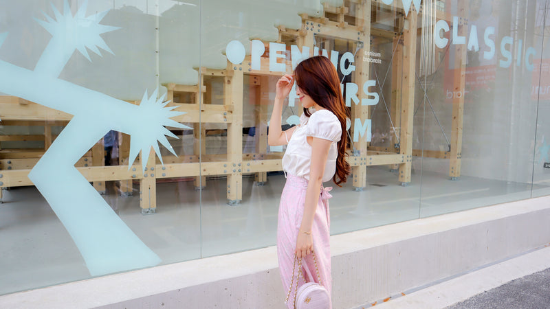 The Bleached Linen Blouse