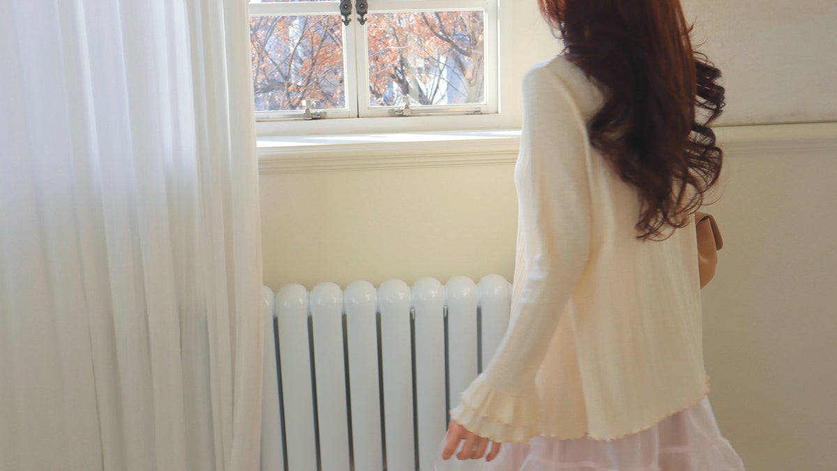 < M A D E > Unmelted Ribbed Midi Top