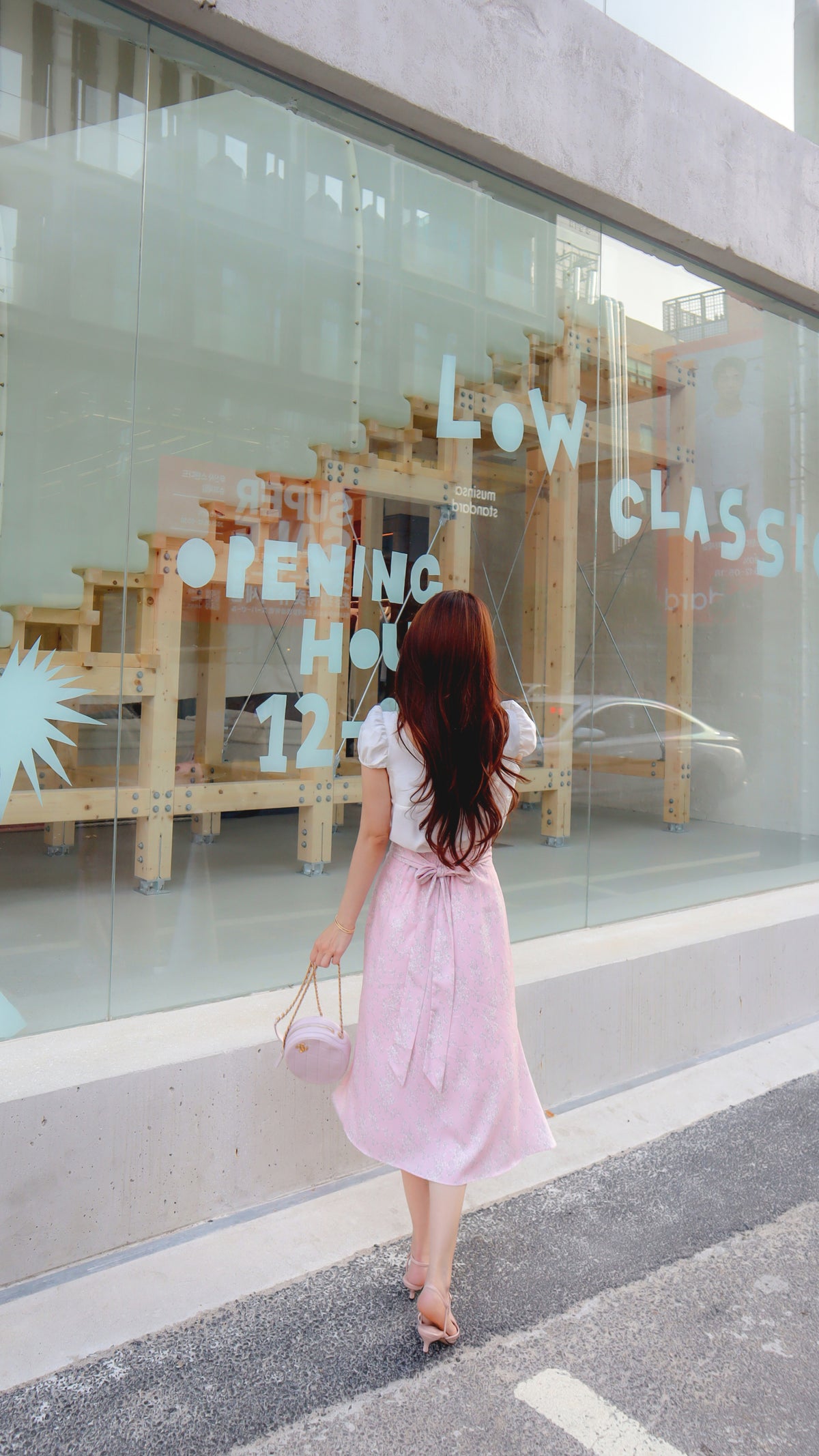 < M A D E > White Blossom Mermaid Skirt