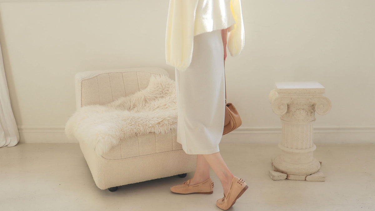 < M A D E > Pepper Mojito Jersey Skirt